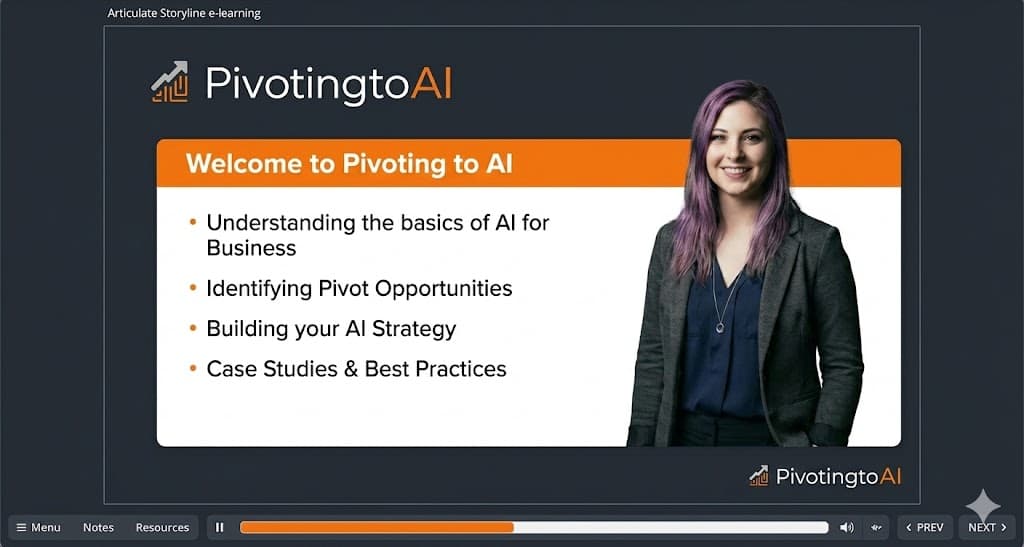 E-learning on laptop