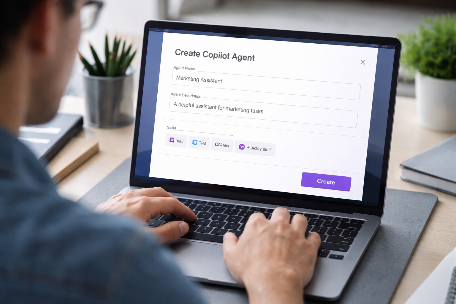 Real world work environment